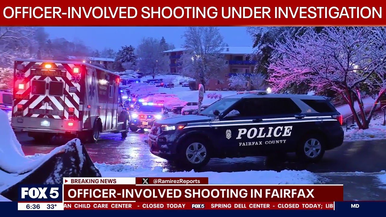 Officer-involved shooting under investigation in Fairfax County