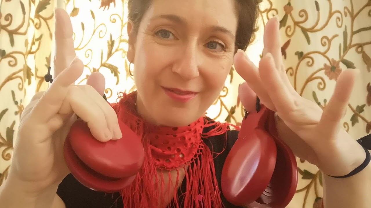 Castañuelas, práctica en casa.