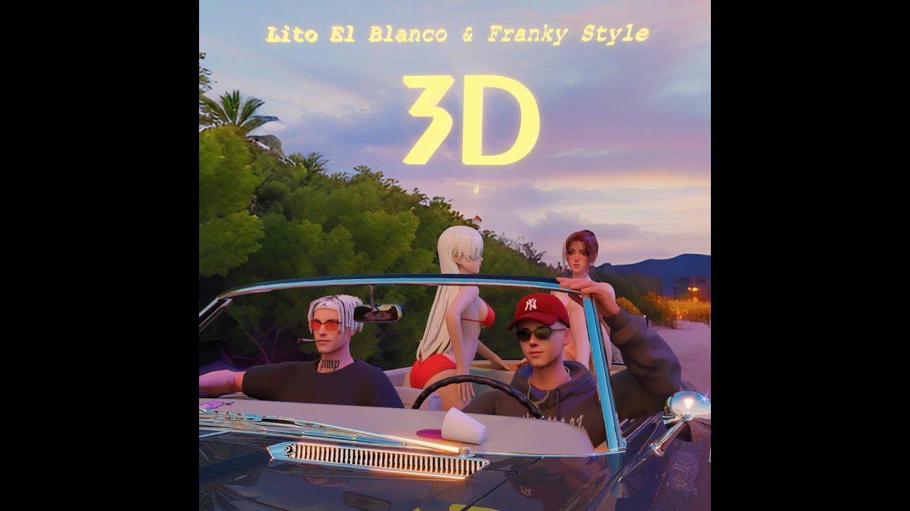 Lito El Blanco - 3D  Ft Franky Style  ( Visualizer )