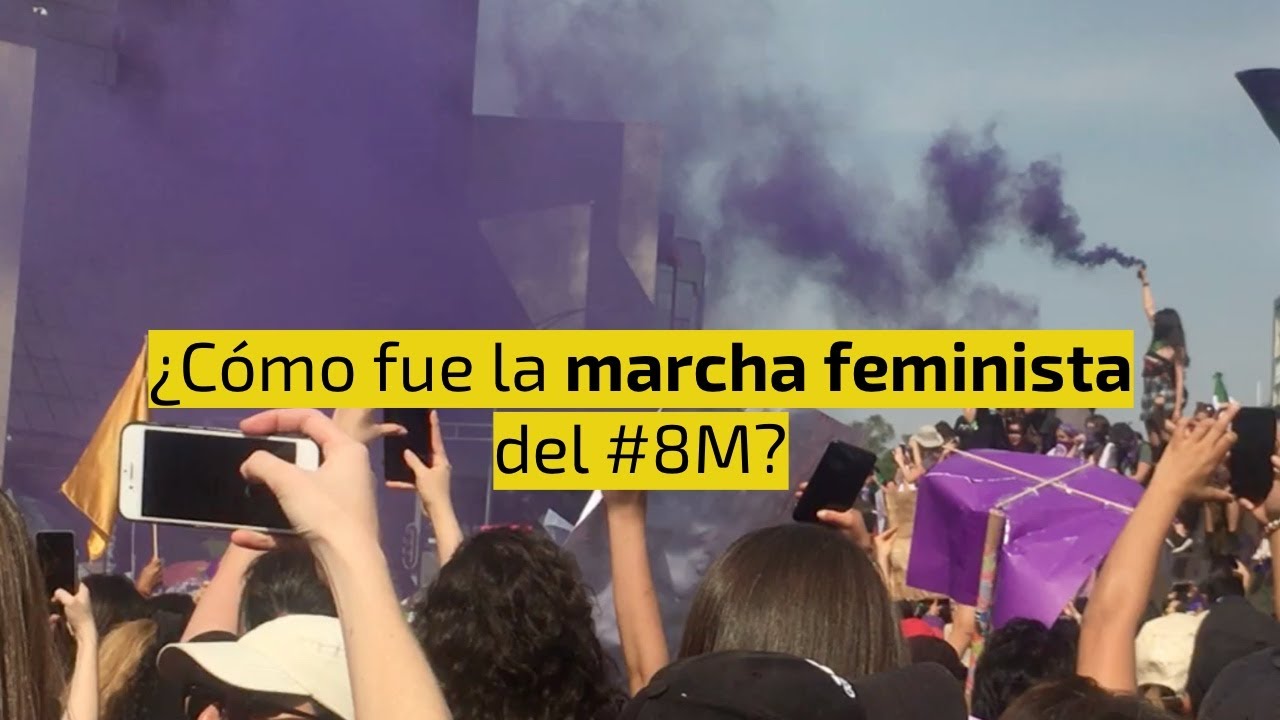 &iquest;C&oacute;mo fue la marcha feminista del #8M en #CDMX?