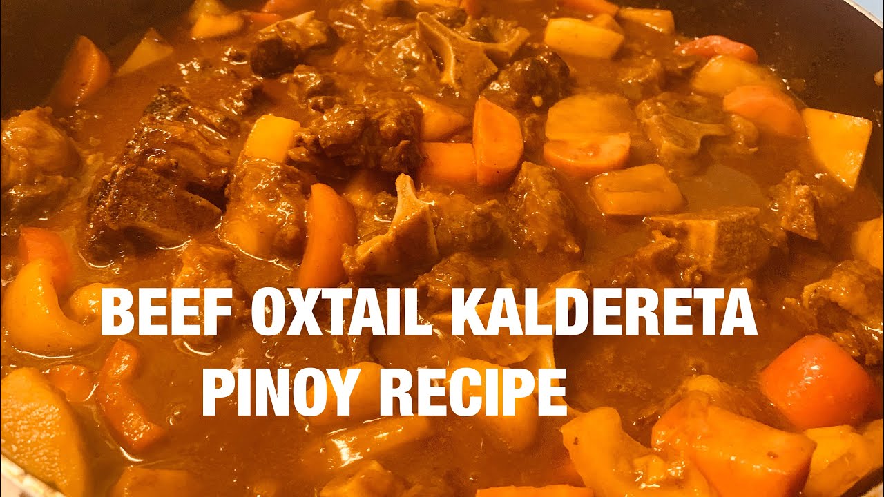 Beef Oxtail Kaldereta | Pinoy Recipe | My Own Version | Vlog #51