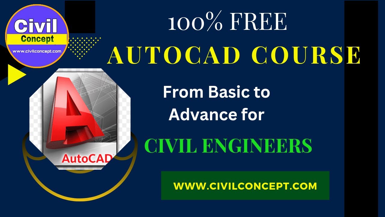 Complete AutoCAD Course from Basic to Advance in 