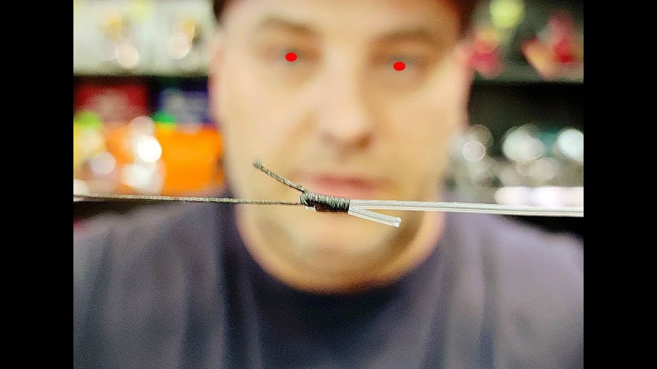 GRUBY FLUOROCARBON + PLECIONKA = MOCNY WĘZEŁ