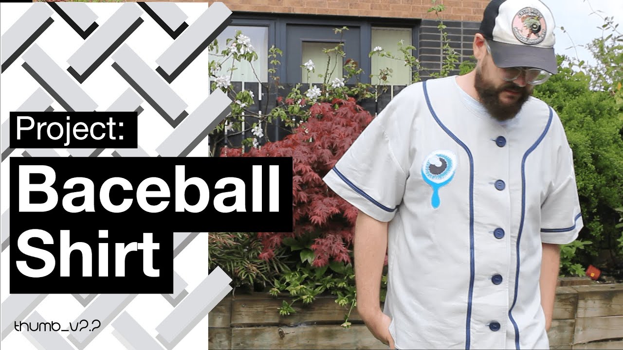DIY BASEBALL SHIRT: Draft your own