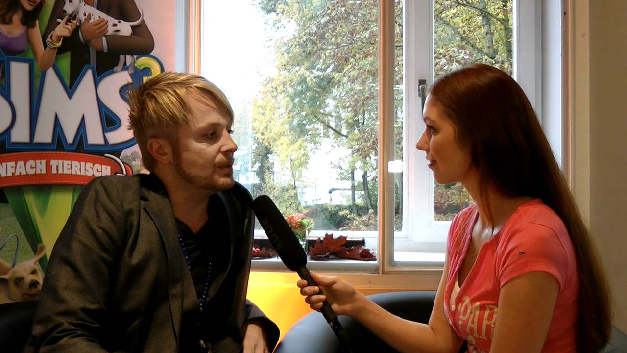 Sims 3 Einfach Tierisch | Ross Antony Interview (2011)