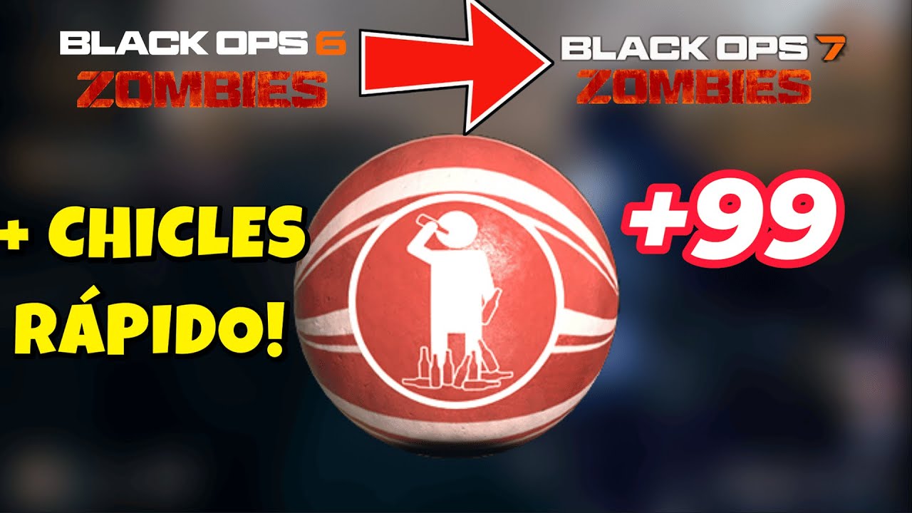 El MEJOR MÉTODO para CONSEGUIR CHICLES RÁPIDO en BO6 y BO7 Zombies! 🔥