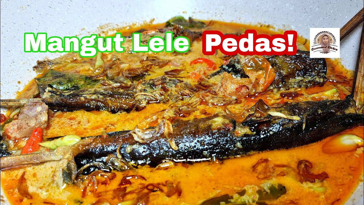 Mangut Lele Pedas, Lele Asap Dimasak Pedas, Nikmatnyaaa..