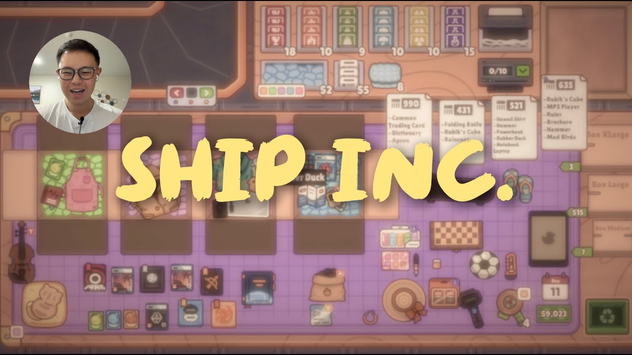 [FIRST LOOK] Ship Inc. 📦 | romanticizing fedex worker unpacking cozy game