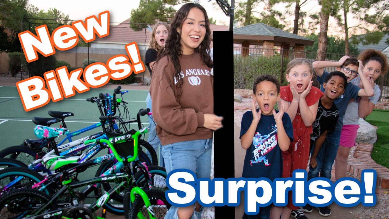 We Surprise Them! | New Bike! | They Never Expected!