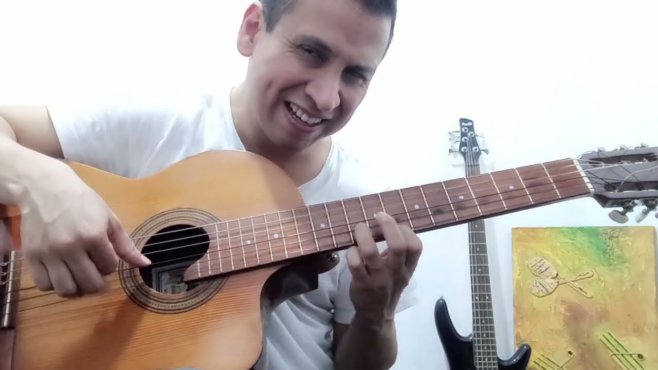 Punteo Chevere en Re menor - GUITARRA FACIL