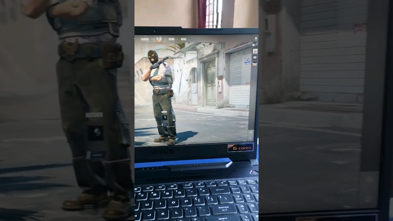 CS2 in Asus Tuf a15 | wanna see the test? #cs2 #cs #counterstrike #games #pc