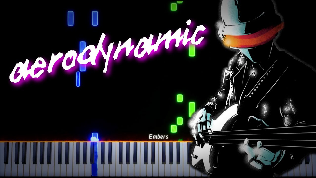 Daft Punk - Aerodynamic (Music Piano Version) (VladFed)