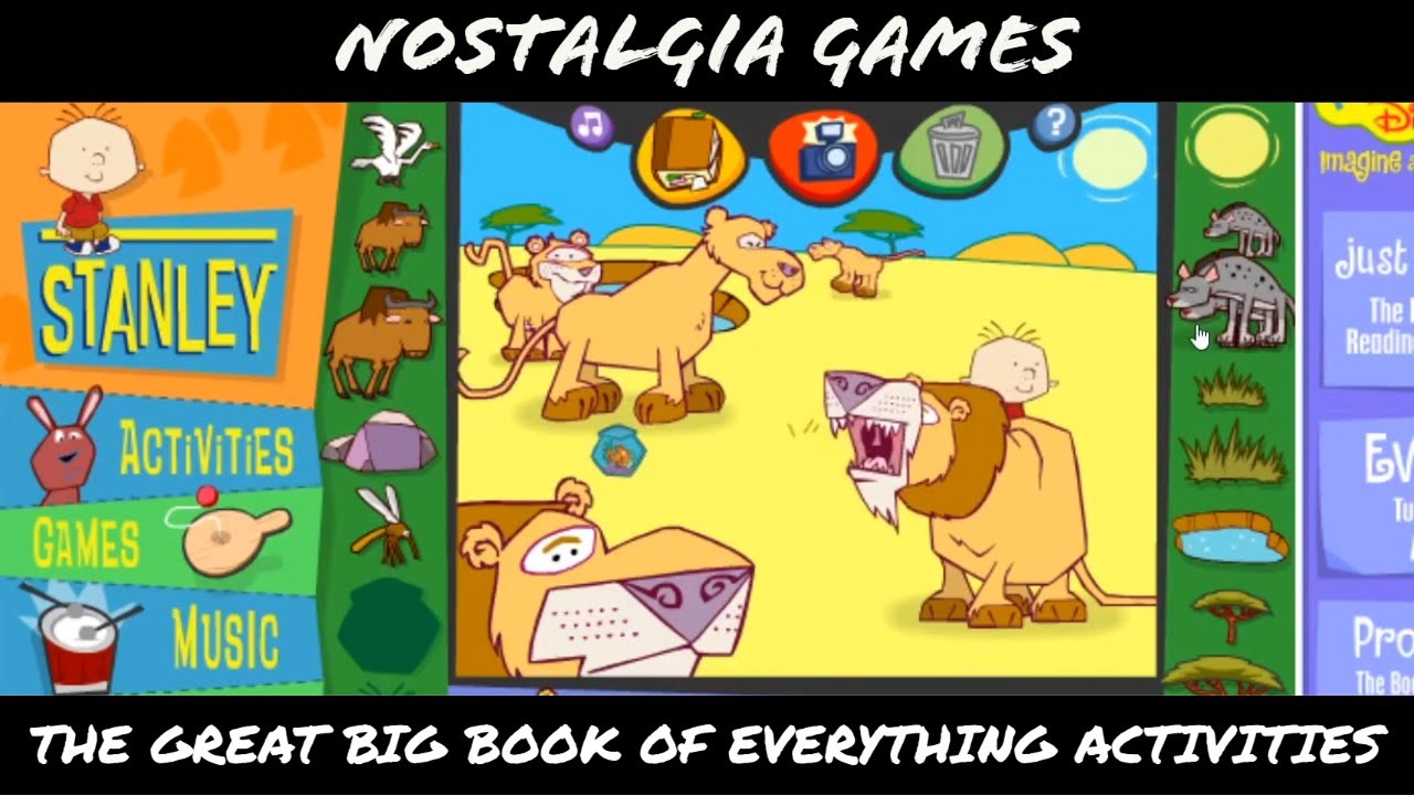 Nostalgia Games | Stanley: The Great Big Book of Everything Activities