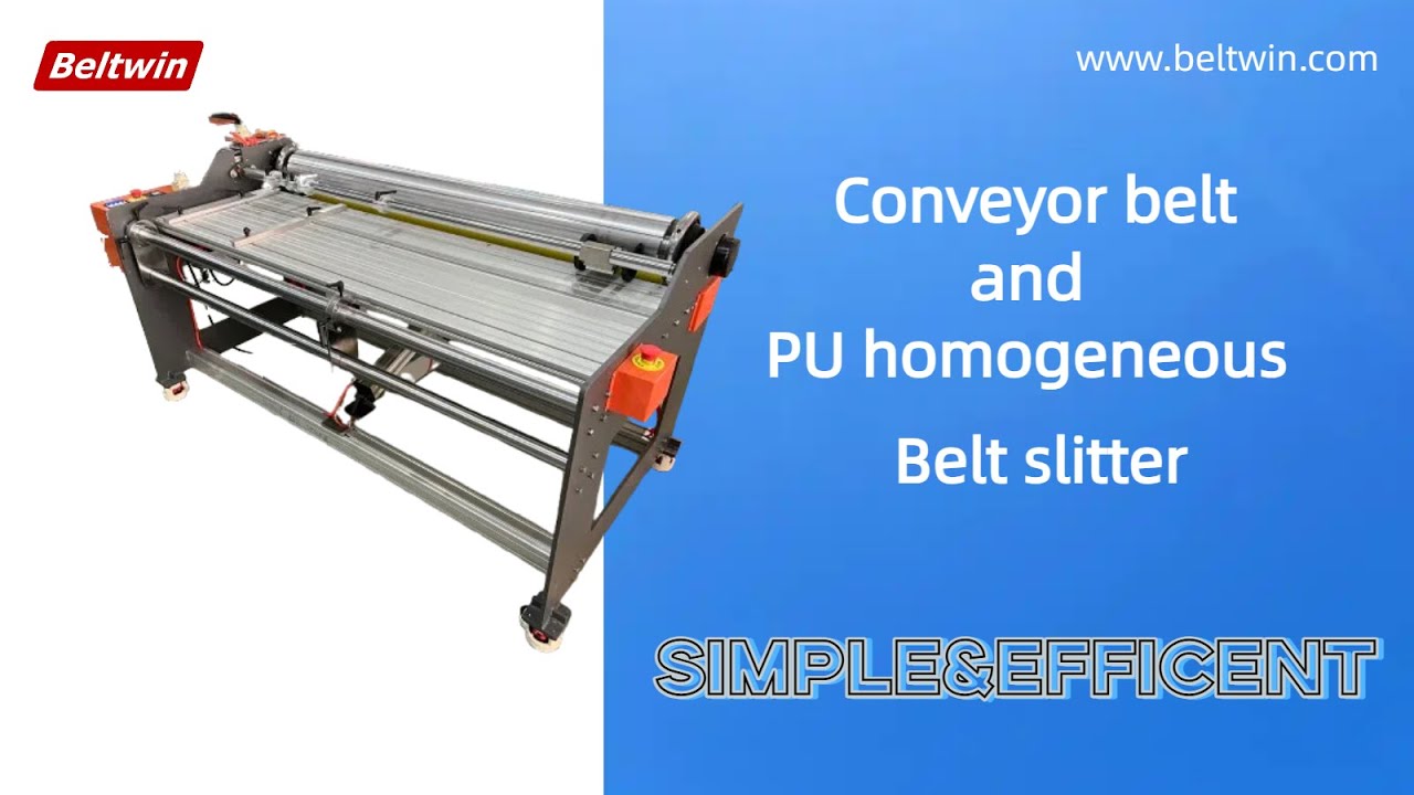 Beltwin Conveyor Belt and PU Homogeneous Belt Slitter Extended Version