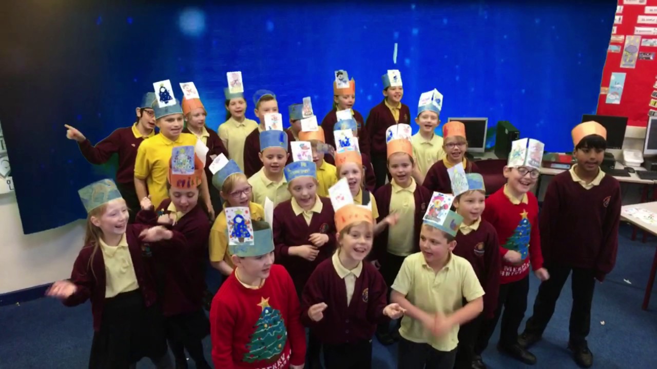 Sir Alexander Fleming Primary School performing all I want for Christmas is you
