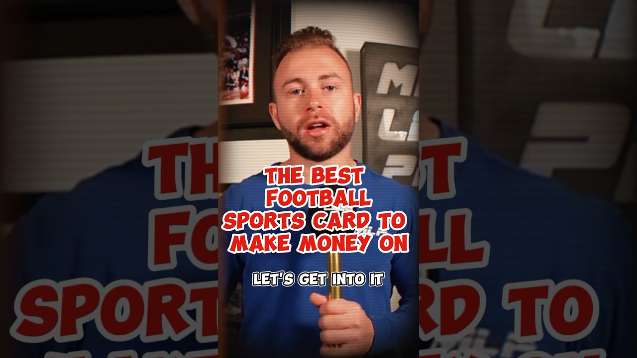 Best Football Card To Make Money On #football #cards #sportscards #footballcards #nfl #quarterback