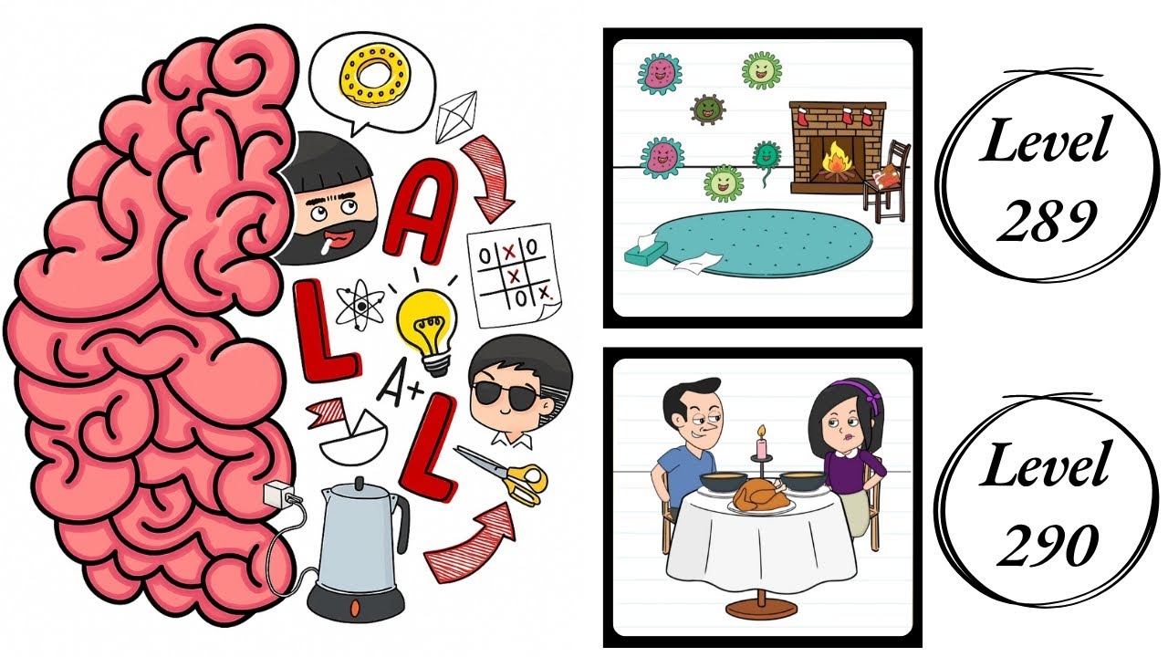 Brain Test All Star : Level 289 , 290 &ndash; How to Solve? (Walkthrough)