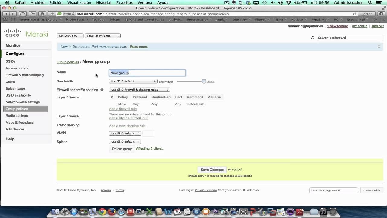Configuración de un AP MR24 de Meraki