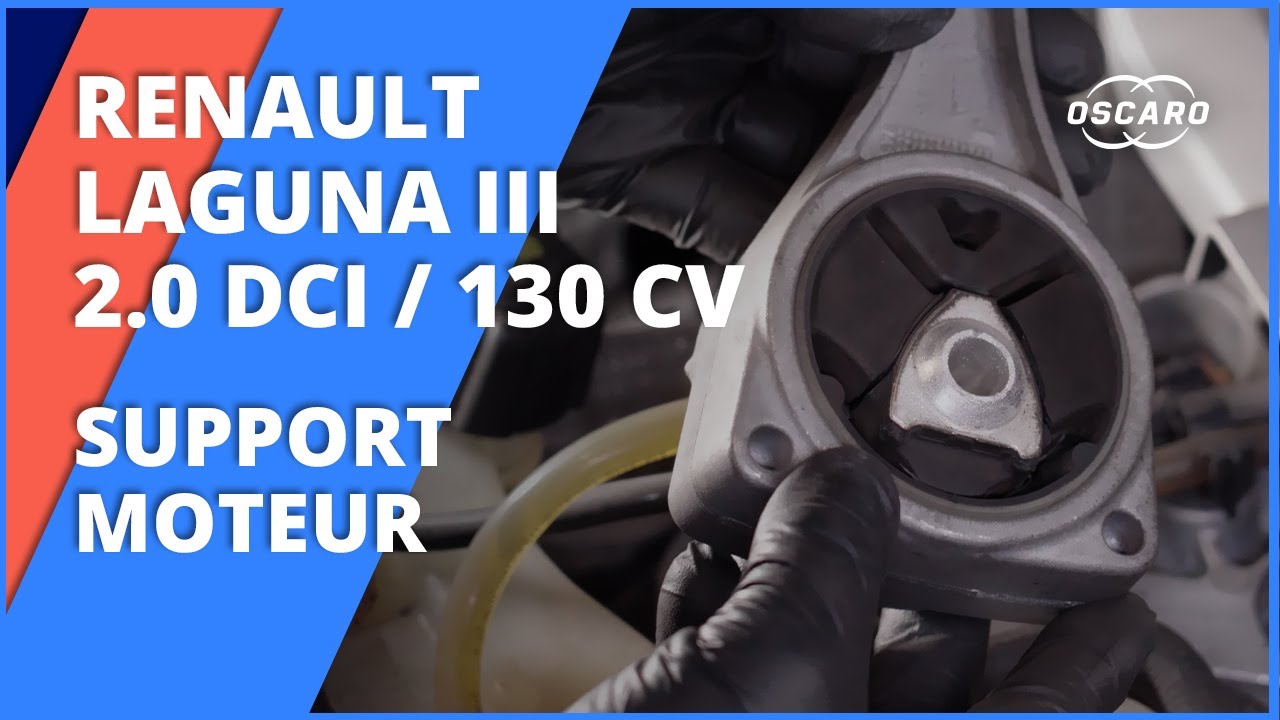 🚗 TUTO : Changer le support moteur sur Renault Laguna III - 2.0 dCi