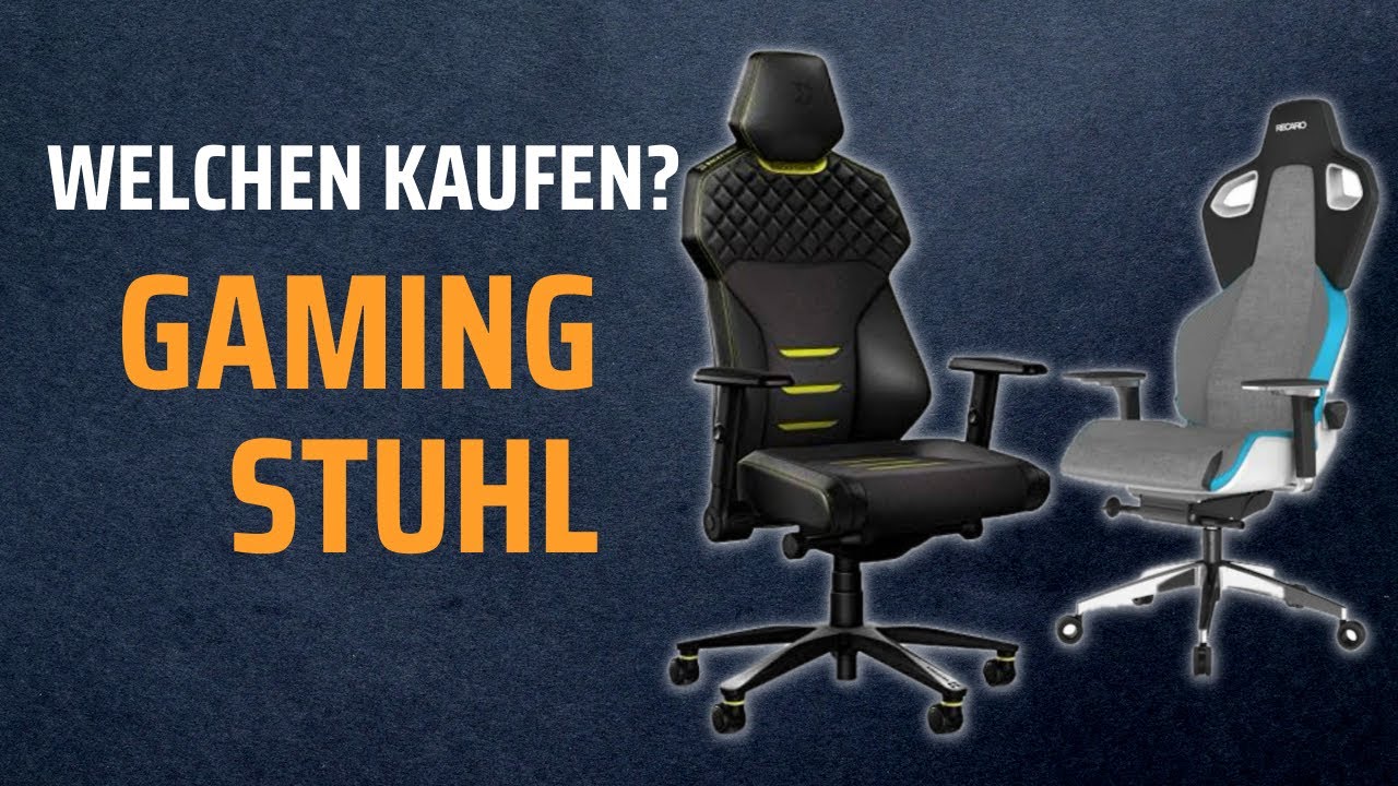 Die 6 BESTEN Gaming Stühle 2024 - Welcher ist der RICHTIGE für DICH?😱