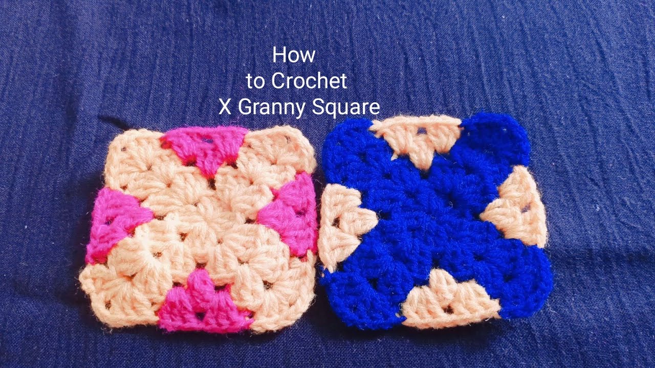 How To Crochet Xspot#GrannySquare#How To #Crochet #EasyGrannySquare#3आसन #ग्रैनी स्कवेर#