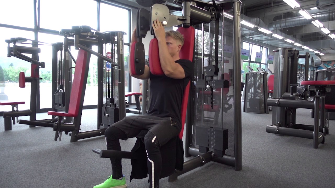 Butterfly - Training der Brustmuskulatur
