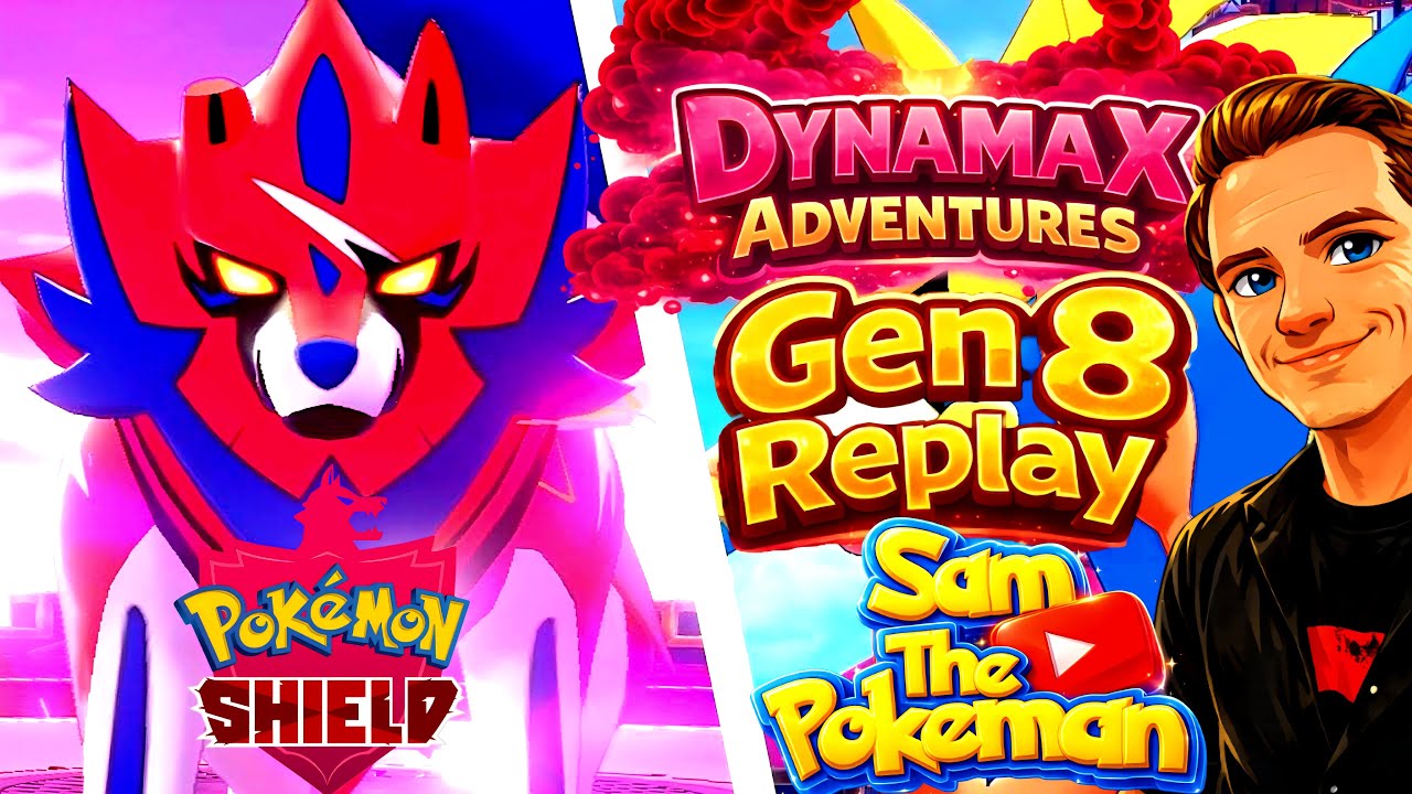 Pokemon Shield Pt.3 , A Gen 8 Replay Series! - SamThePokeman