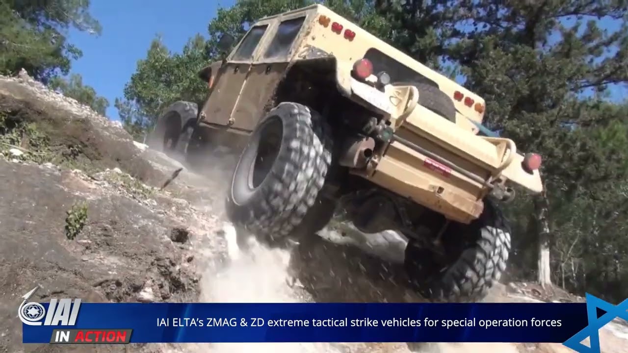 ZMAG: IAI's Rugged All-Terrain Reconnaissance Vehicle for Ground Force Dominance. IAI in Action