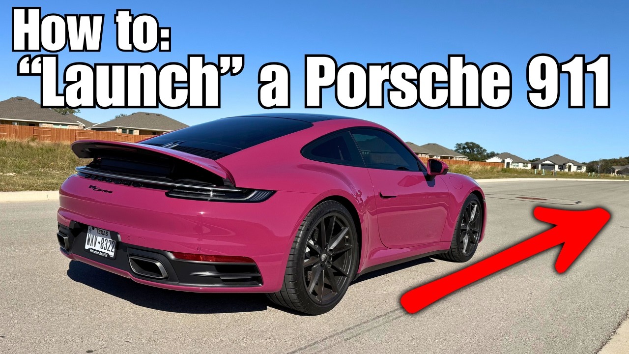 Как управлять запуском Porsche 911