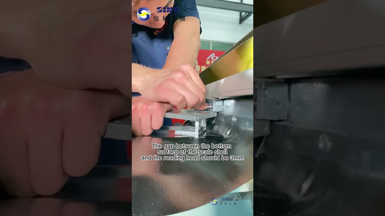 How to Install SINO DRO system kits for your milling machine, assembling linear encoder digital