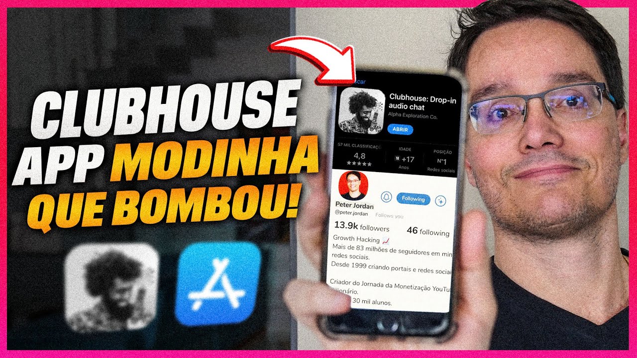 O QUE &Eacute; O CLUBHOUSE, REDE SOCIAL QUE EST&Aacute; BOMBANDO! (Como conseguir o convite?)