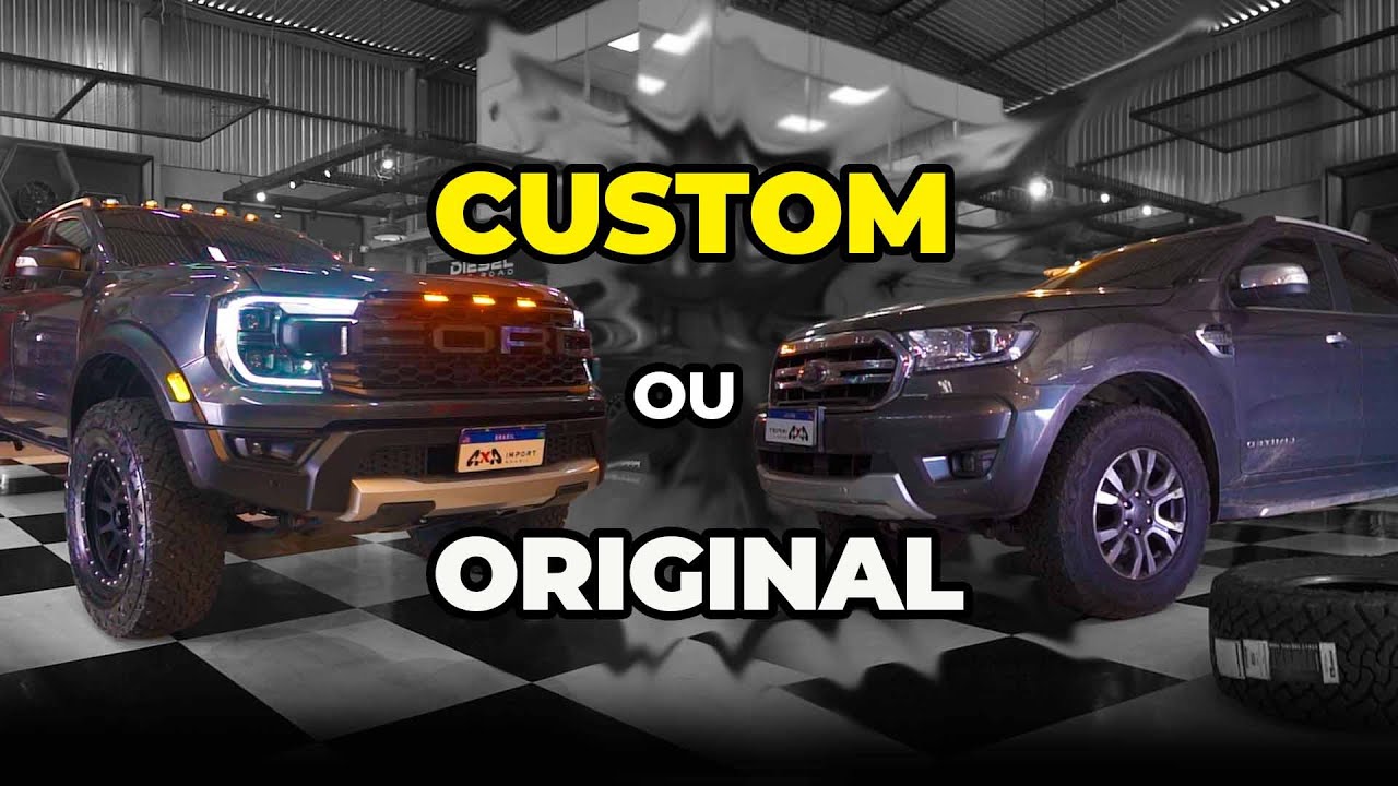 RANGER RAPTOR CUSTOMIZADA VS ORIGINAL?
