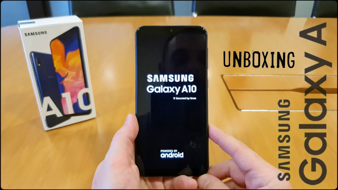 SAMSUNG GALAXY A10 Unboxing, Configuración Inicial y Tip´s y Trucos