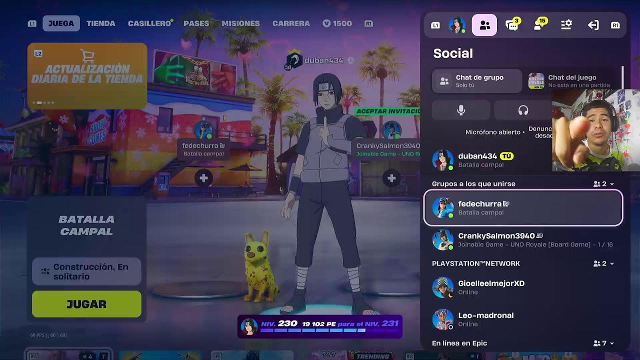 aprendiendo a construir en FORTNITE