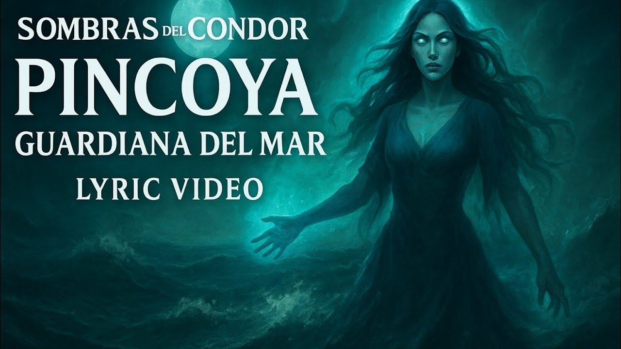 Sombras del C&oacute;ndor - Pincoya Guardiana del Mar (Metal Chileno) | Lyric Video Oficial