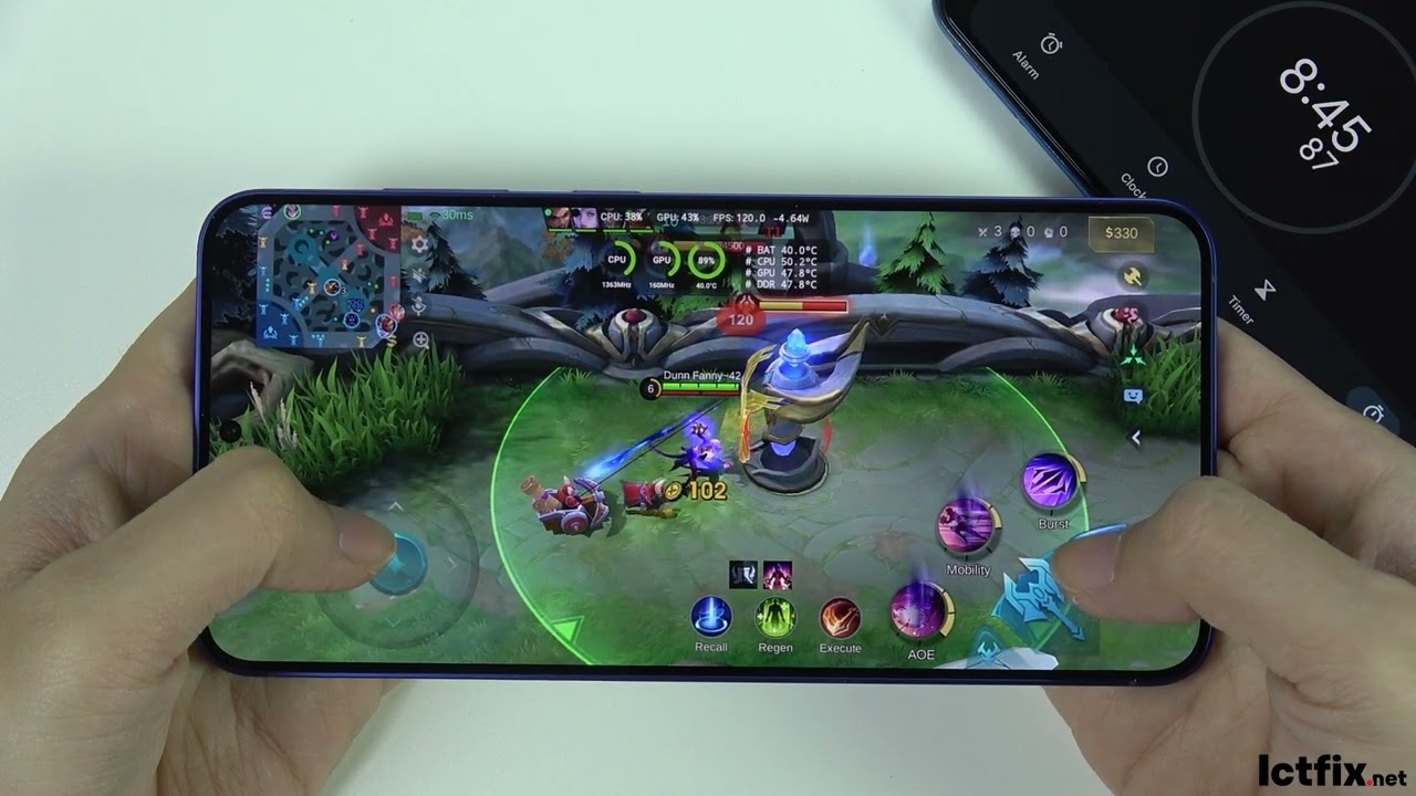 Samsung Galaxy S25 Plus Mobile Legends Gaming test MLBB | Snapdragon 8 Elite, 120Hz Display