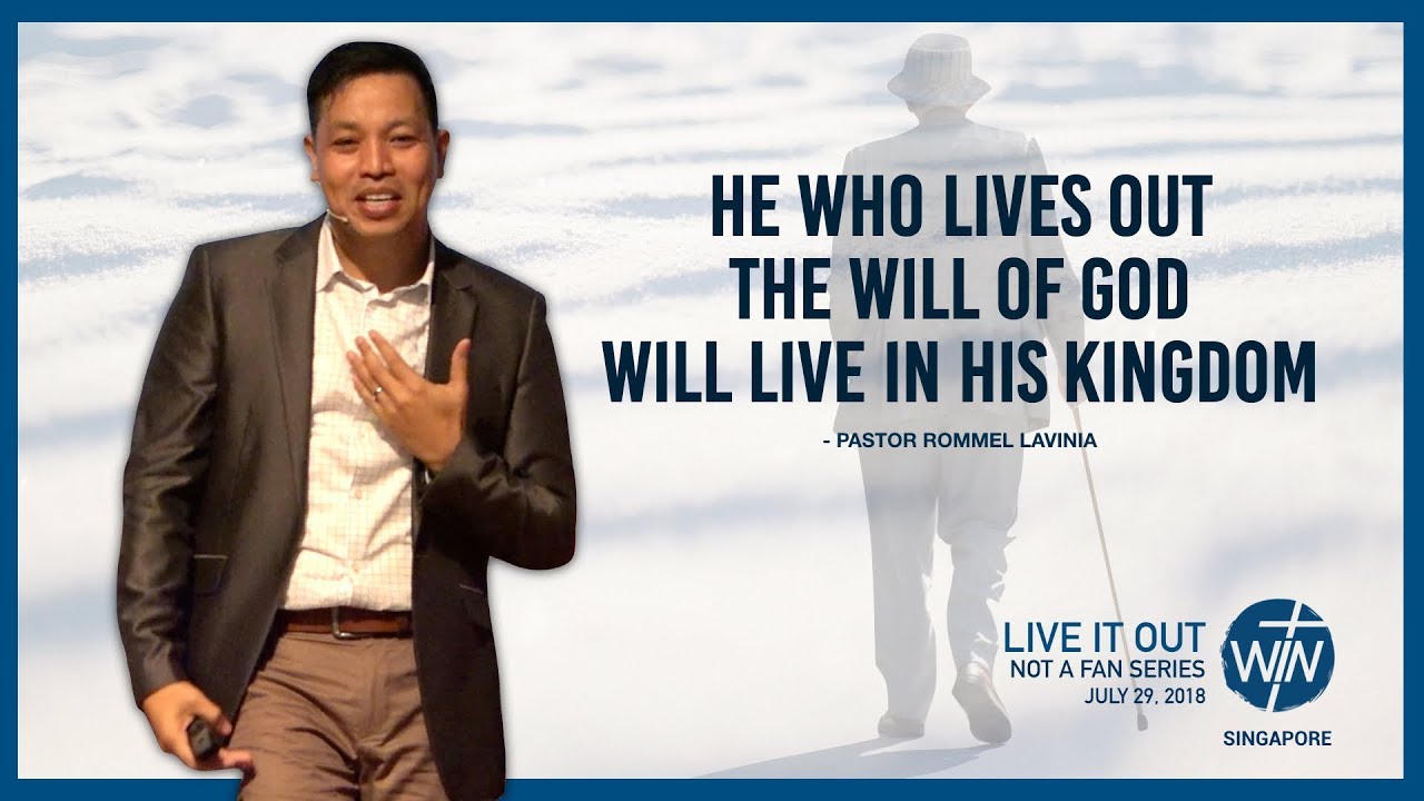 LIVE IT OUT (MATTHEW 7: 21-23)