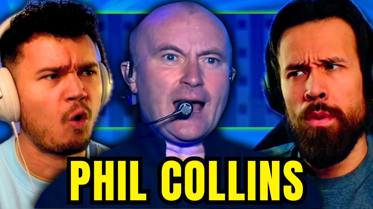 I showed him Phil Collins In The Air Tonight LIVE (REACTION)