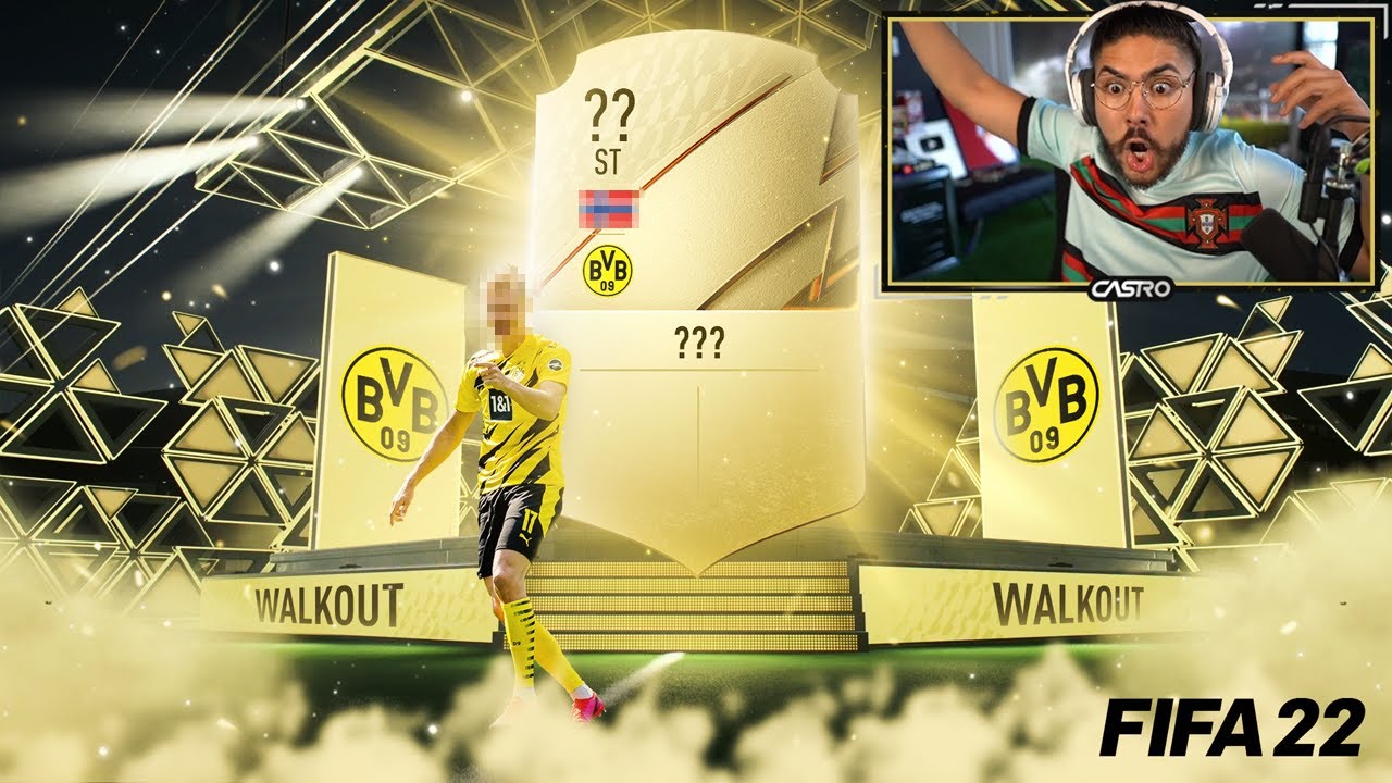 MY FIRST EVER FIFA 22 PACK OPENING! HUGE WALKOUTS!