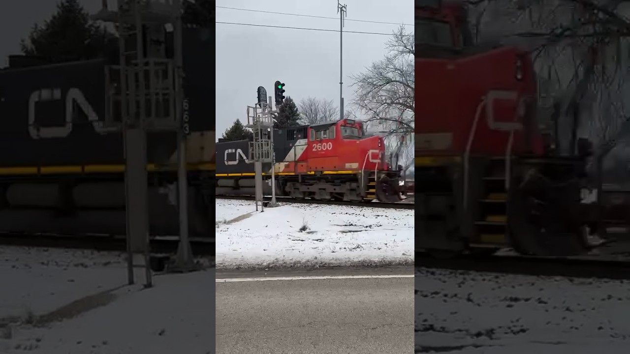Nice horn and tear drop dash 9 on CN manifest! #railfan #railway #railfanning #canadiannational