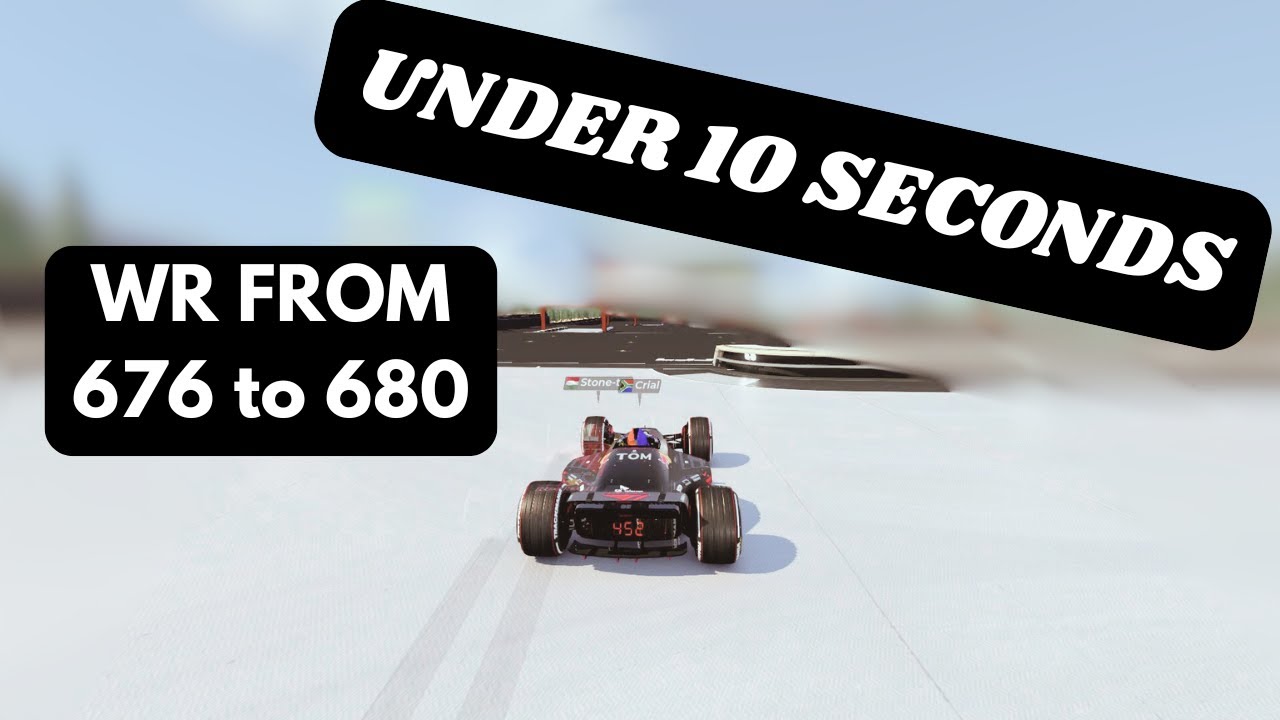 Trackmania Under 10-sec Everios V7  |  WR from 676 to 680