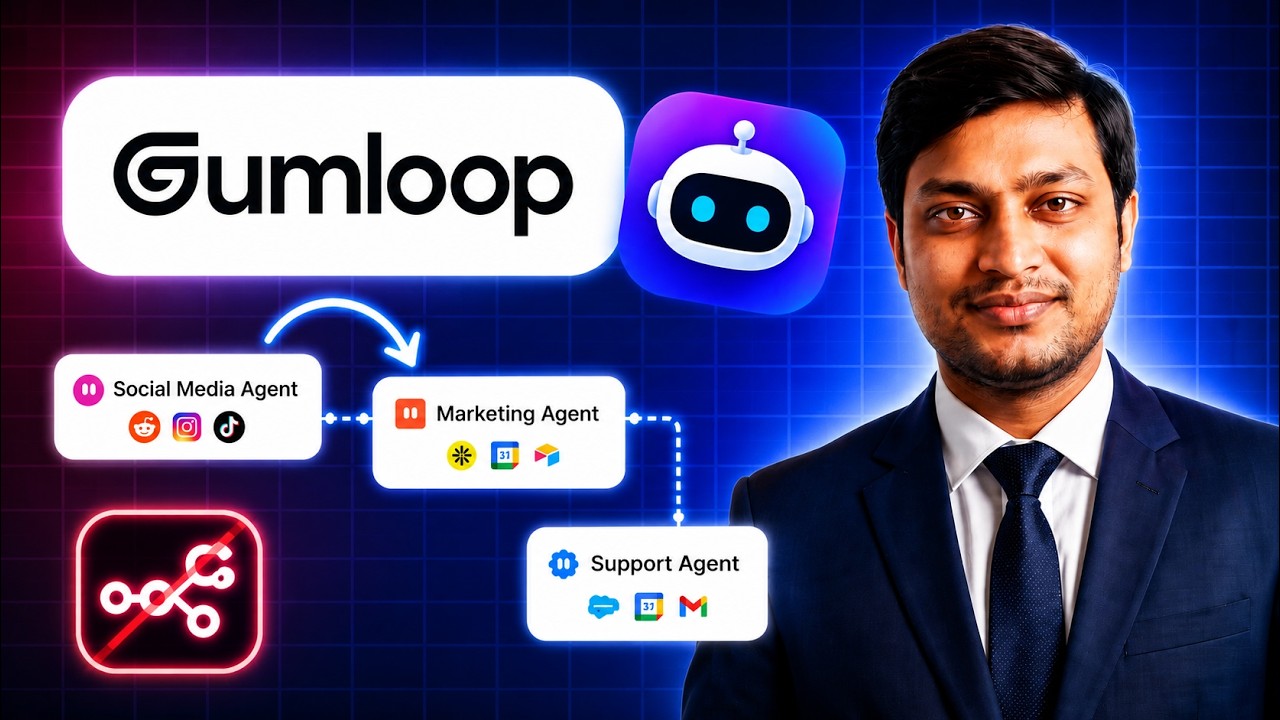 Gumloop Free AI Automation Tool | Gumploop AI Demo and Tutorial in HINDI