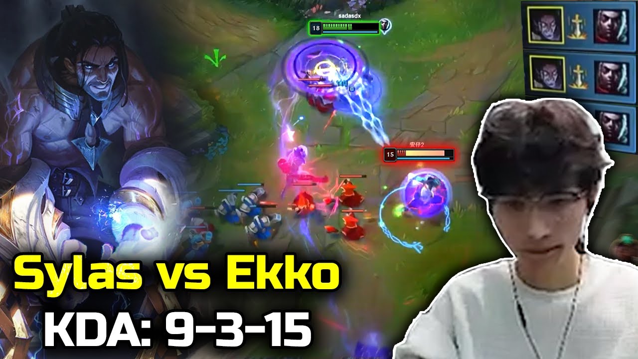 BeiFeng Sylas : Dominating One Trick Ekko in Challenger - Full Game Plays / Engsub