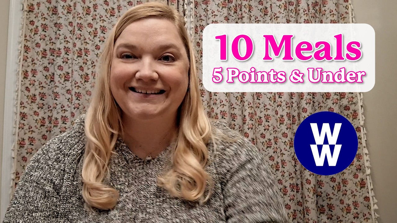 10 Weight Watchers Meals for 5 Points and Under
