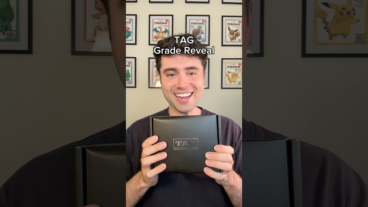 Оценка качества карточек TAG против цифровой оценки качества карточек #pokemoncards