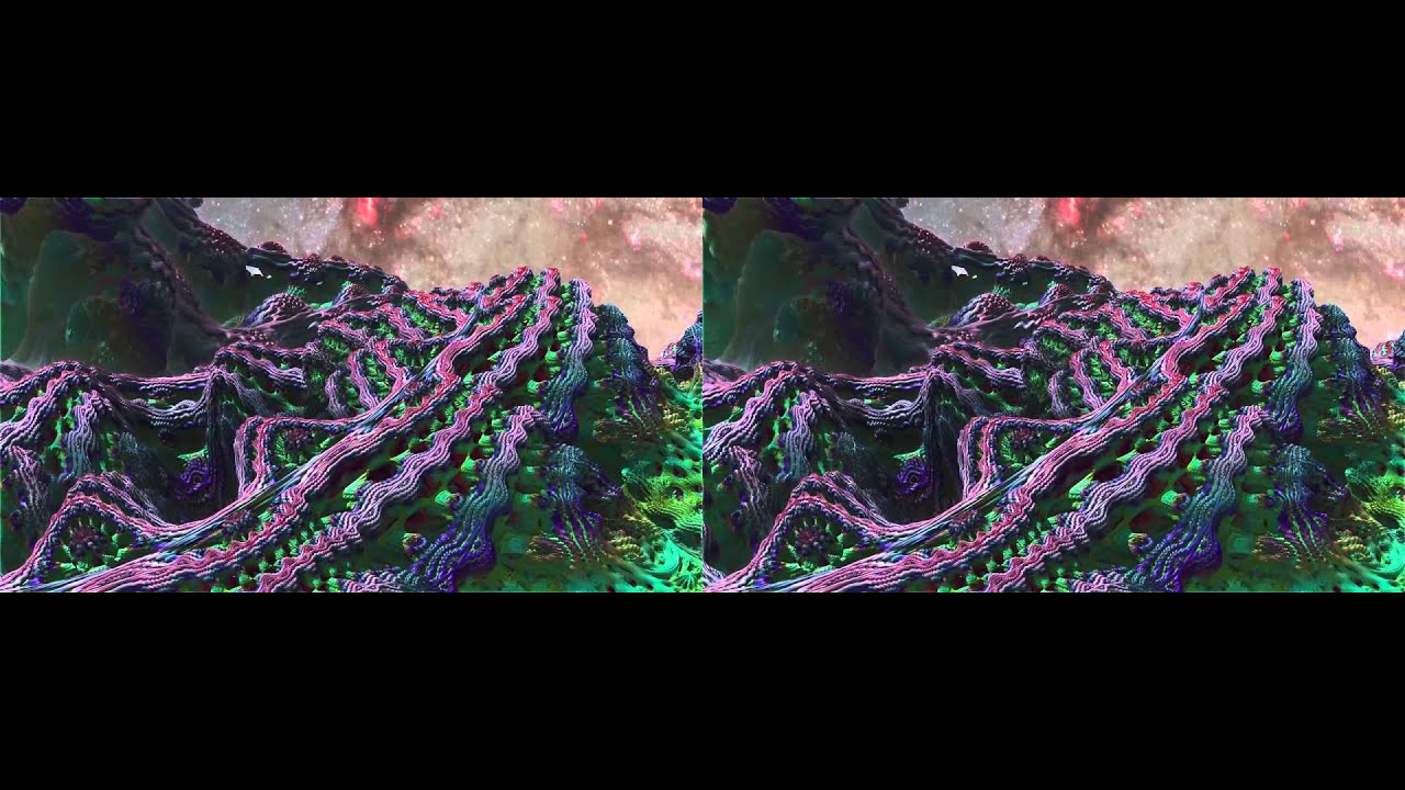 Mandelbulber Fractal Zoom 3D stereoscopic HD