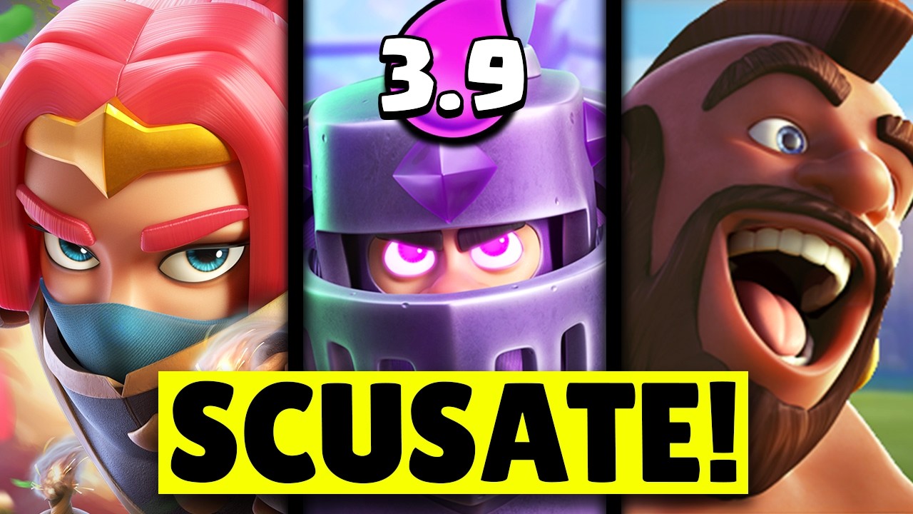 VI CHIEDO SCUSA... PROVO MK + DOMATORE + BOSS BANDIT! 😈 Clash Royale ITA