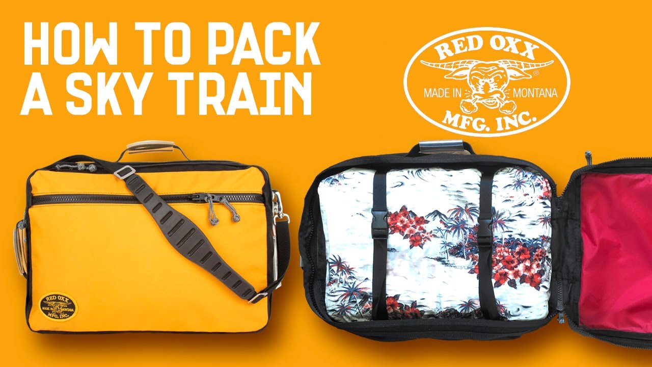 How to Pack your Sky Train Convertible Carry-on Backpack Bag