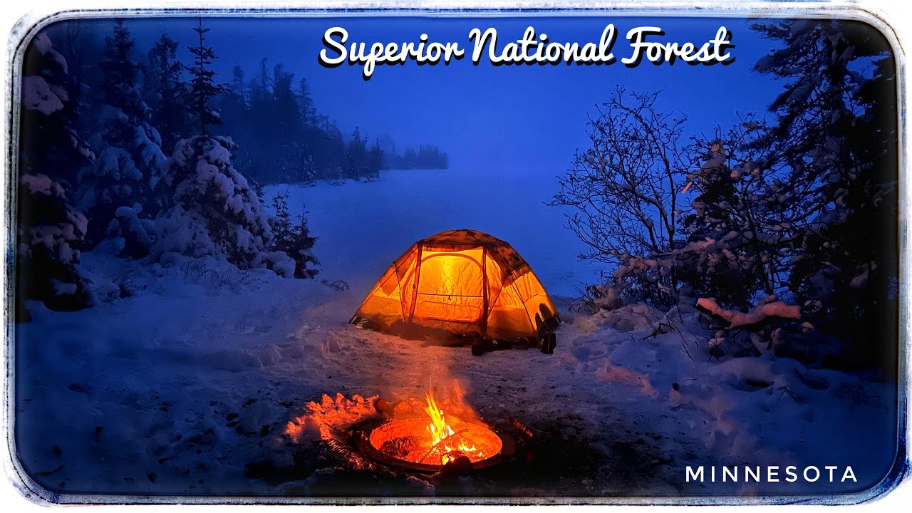 Winter Camping In The Superior National Forest