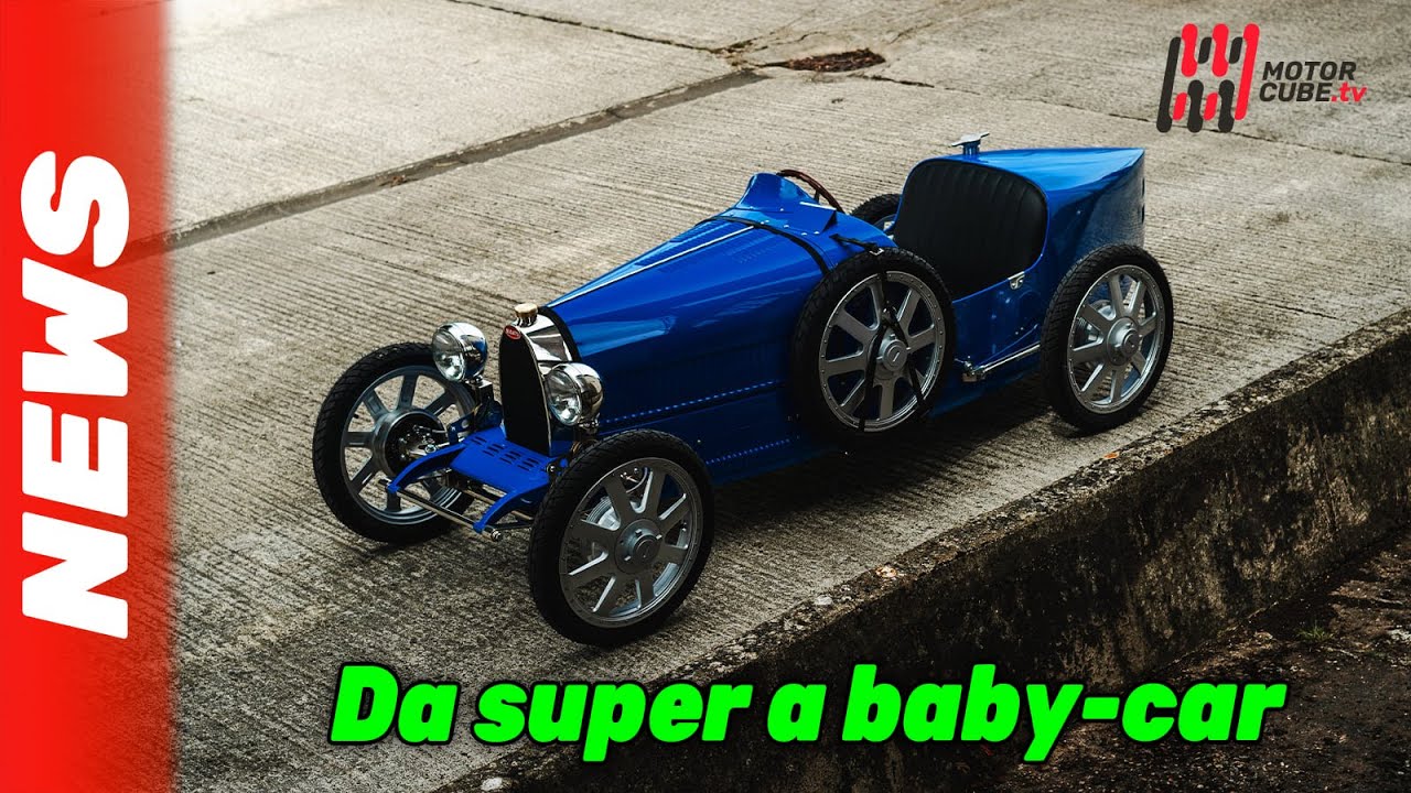 NEW BUGATTI BABY II 2023 - THE LITTLE CAR COMPANY -  OMAGGIO ALLA TYPE 35 DEL 1926